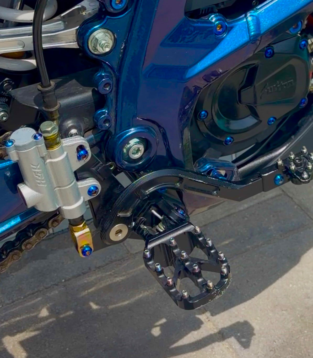 Full Titanium Footbrake Kit
