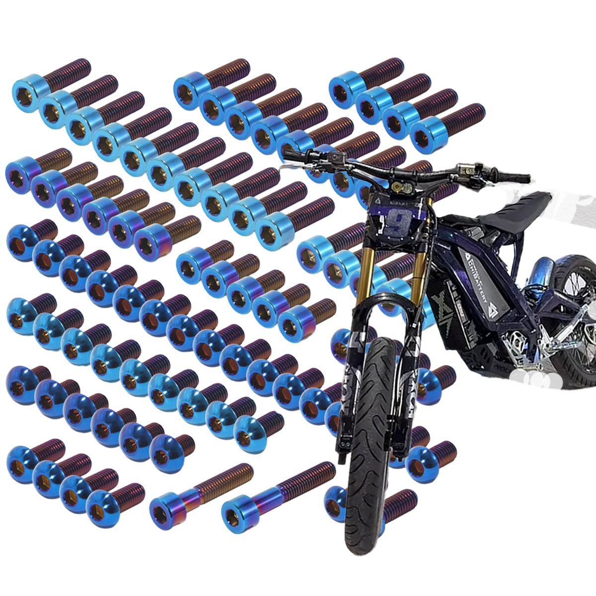 Surron Lbx Full titanium bolt kit